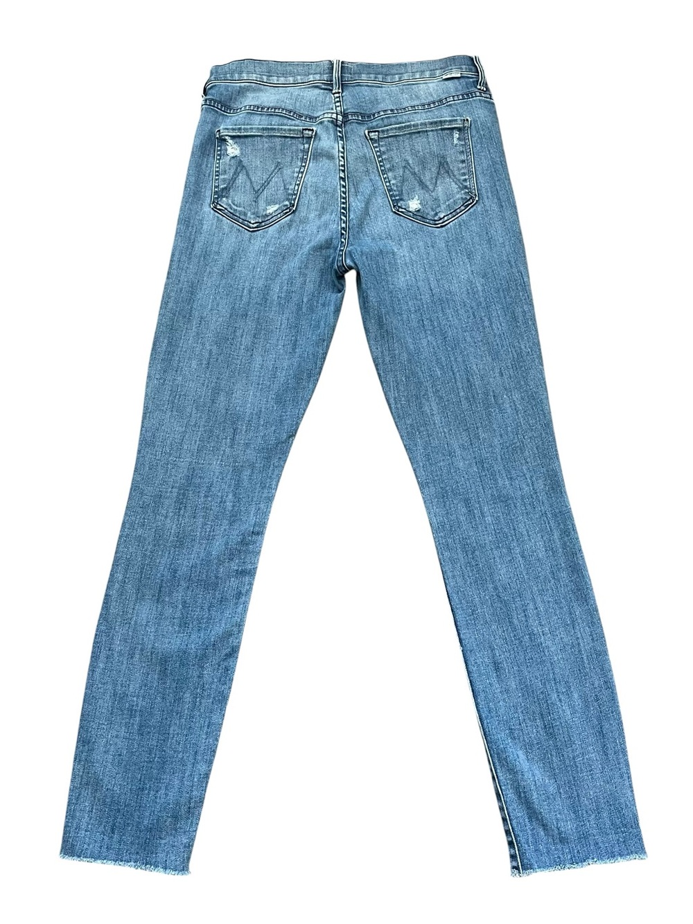 MOTHER The Stunner Ankle Fray Graffiti Girl Jeans Size 27 - Picture 4 of 16